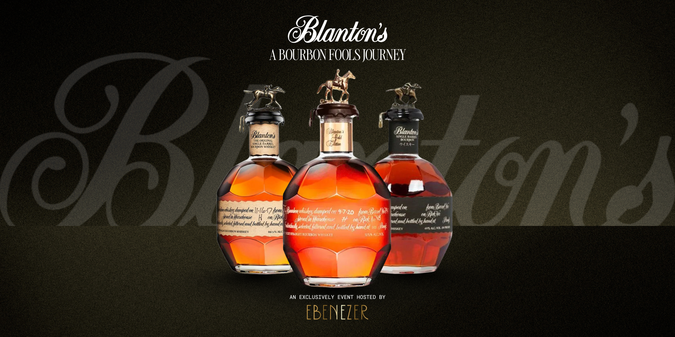 BLANTON’S BOURBON DINNER