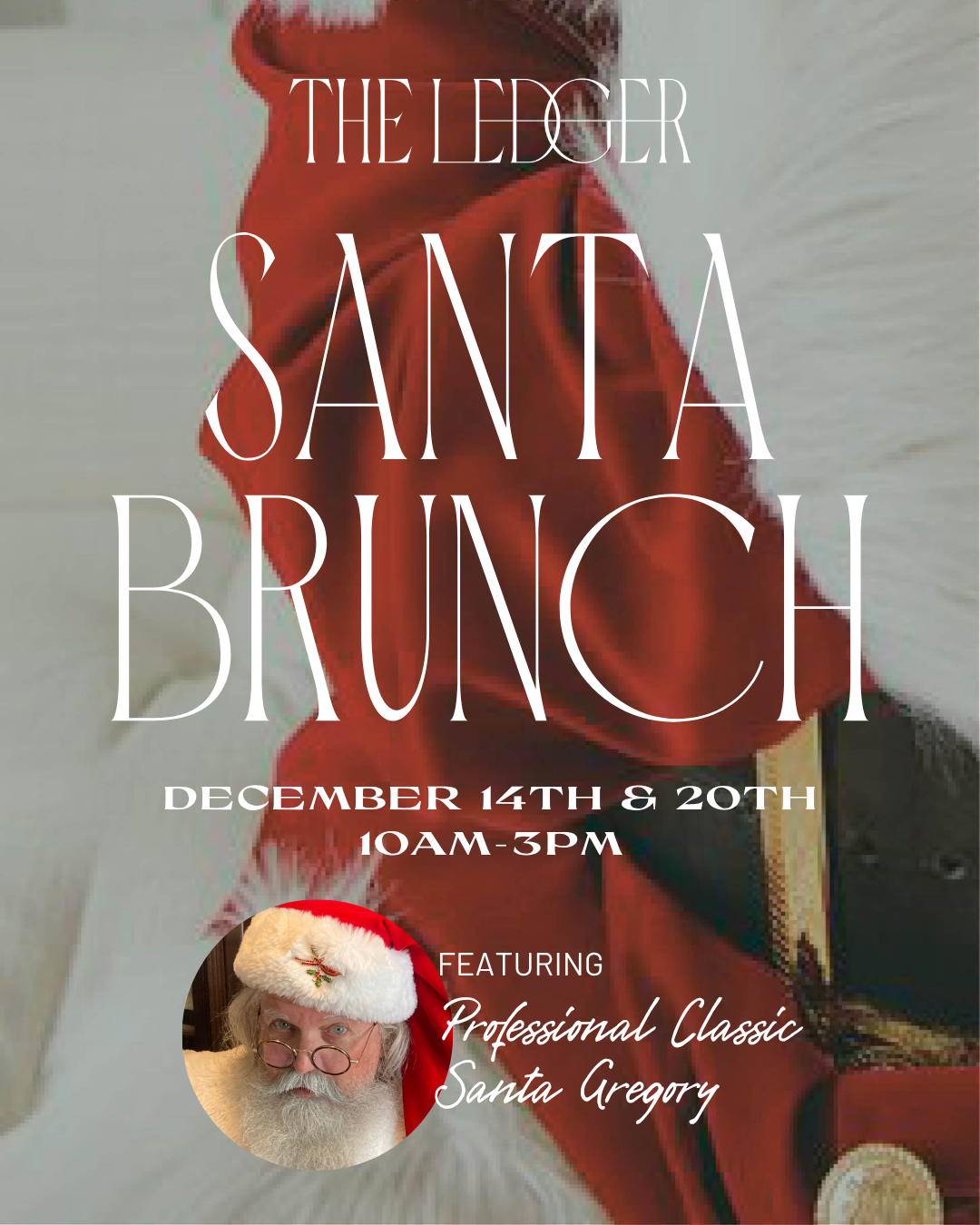 Santa Brunch (at The Ledger!)