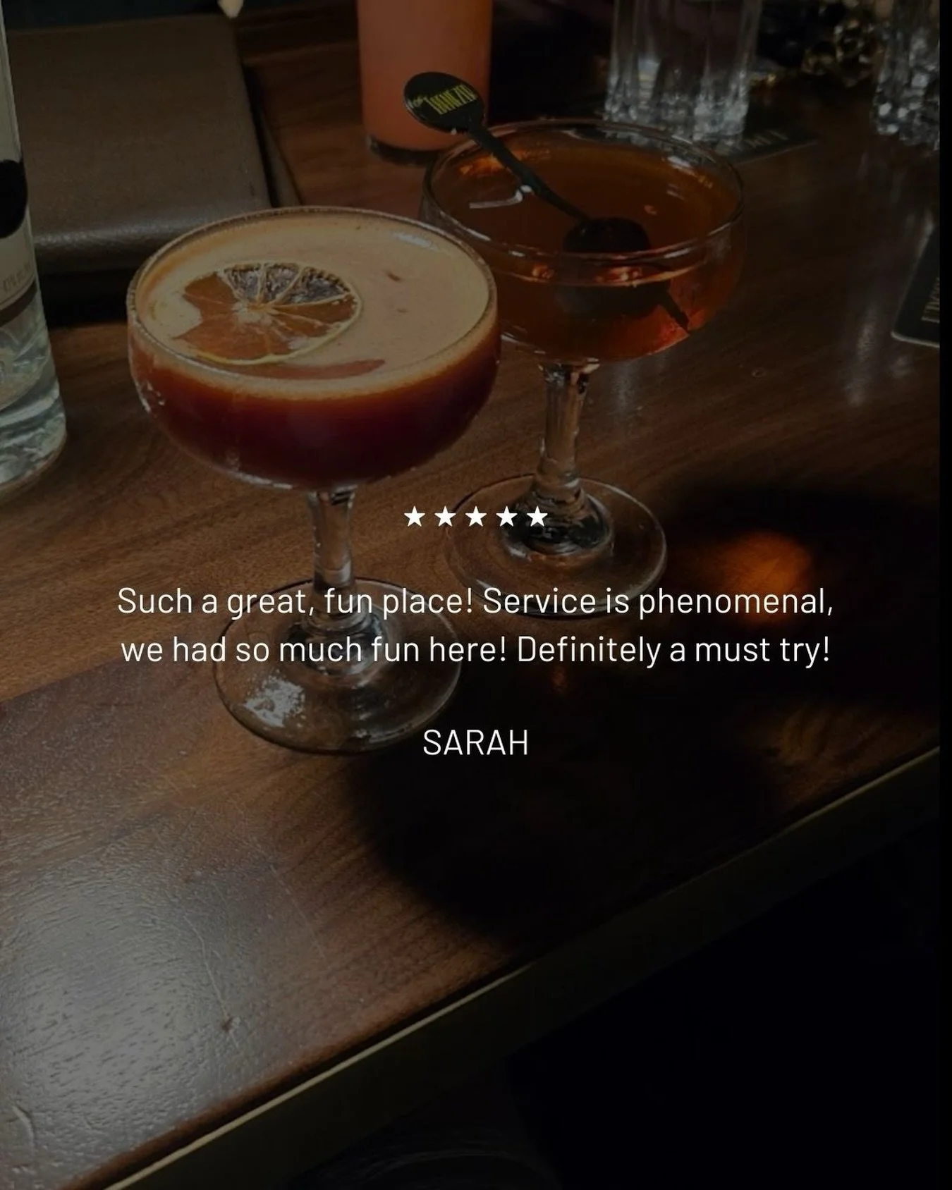Five stars never get old.

We don&rsquo;t take a single one for granted.
Thank you for the kind words and for choosing to spend your night with us. 🖤

#TheEbenezer #FiveStarExperience #SpeakeasyVibes #DowntownPlymouth