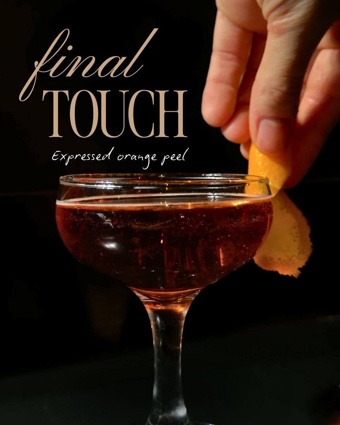 It isn&rsquo;t just garnish. 🍊
It&rsquo;s structure. Aroma. Balance.

Tag your fellow craft cocktail enthusiast.🍸

#PlymouthMI #CraftCocktails #MetroDetroitEats #SpeakeasyVibes #CocktailCulture