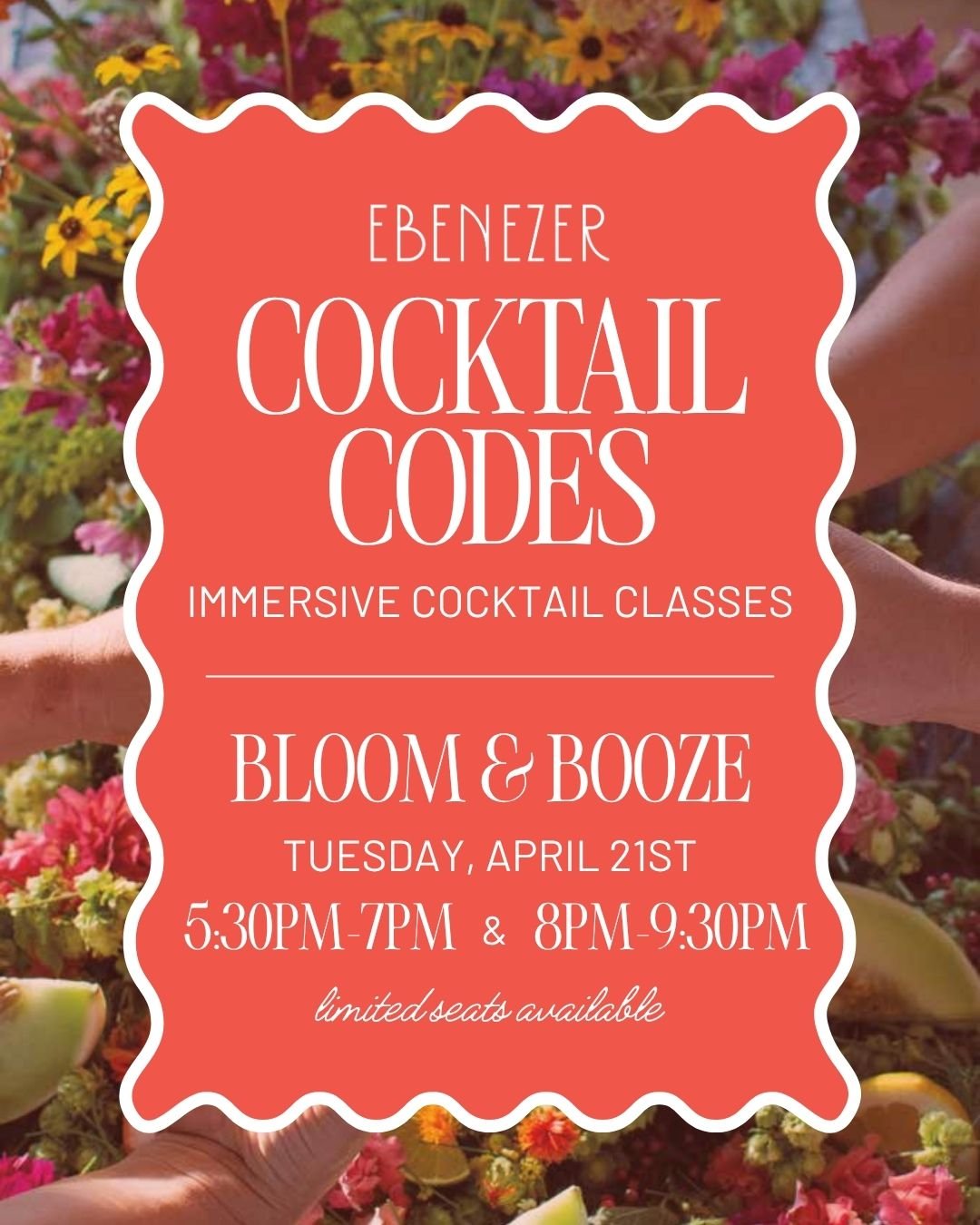 Cocktail Codes: BLOOM &amp; BOOZE