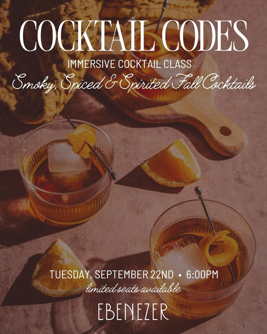 Smoky, Spiced &amp; Spirited Fall Cocktails