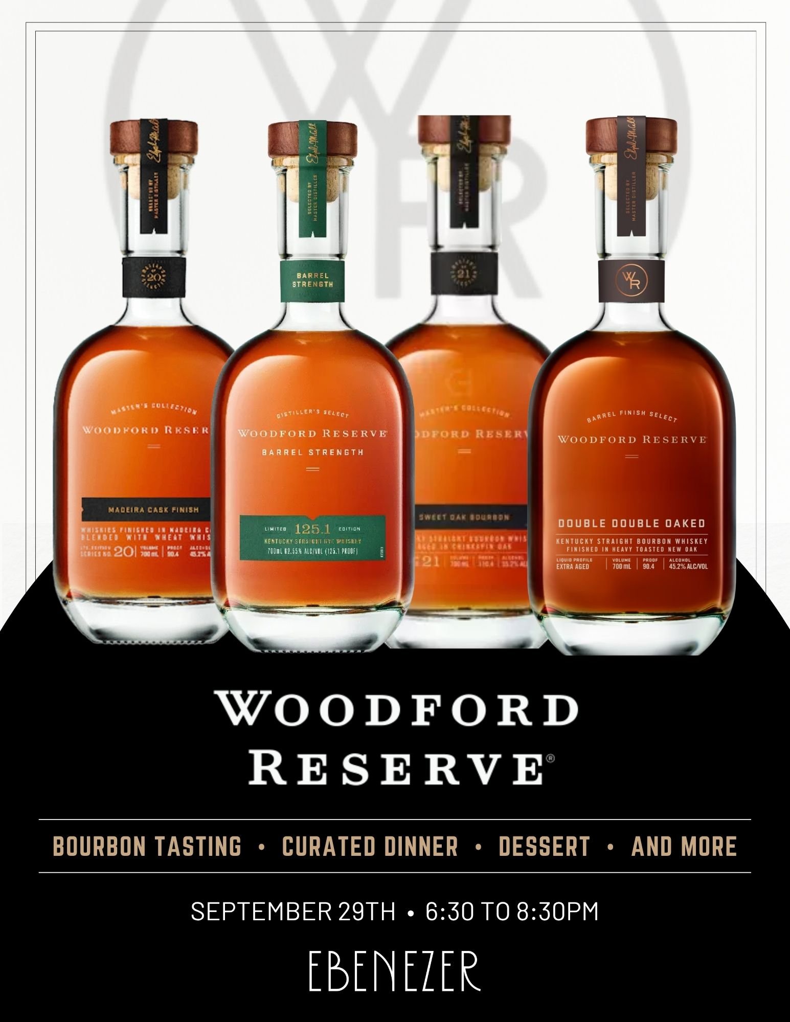 Woodford Bourbon Tasting &amp; Dinner