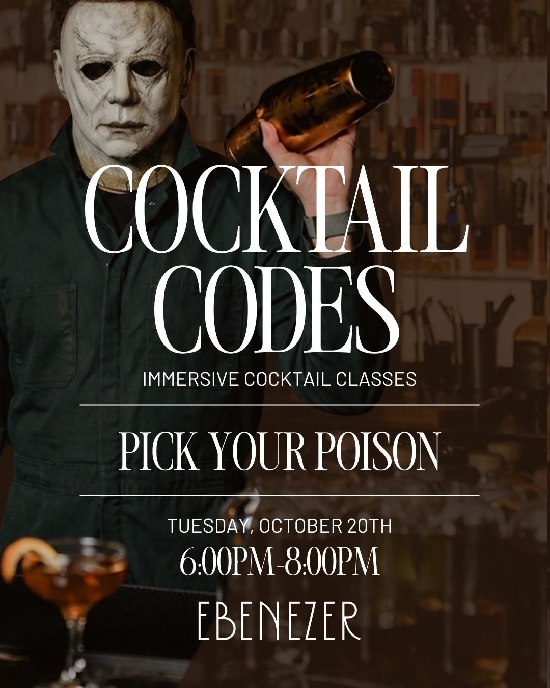 COCKTAIL CODES: PICK YOUR POISON