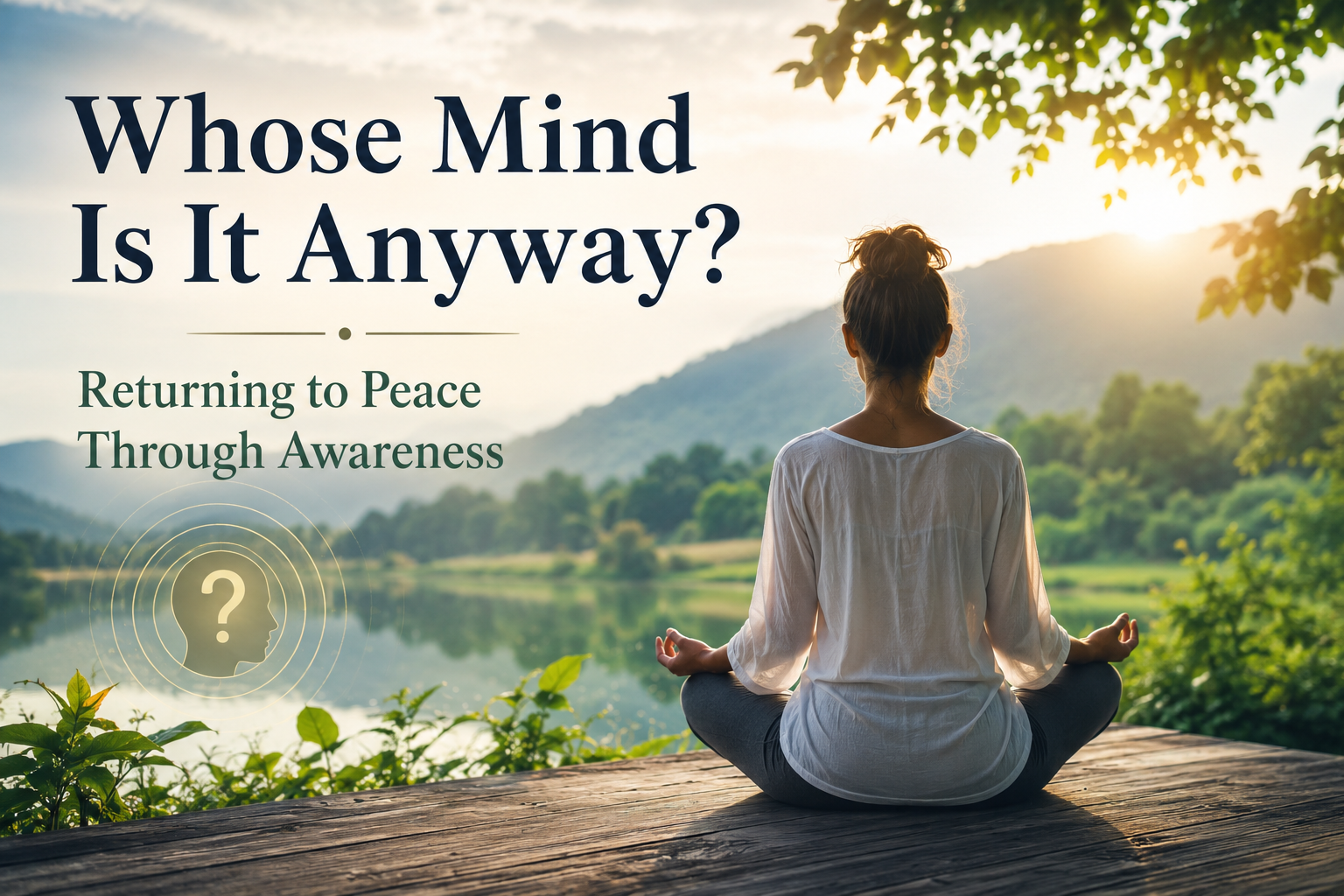 Whose Mind Is It Anyway? Returning to Peace Through Awareness