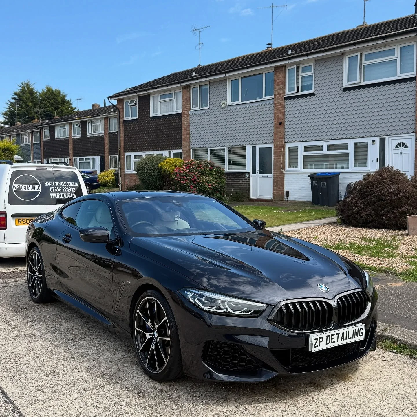 BMW 840i in for a valet! 

🚘Need Your Car Cleaned at Home or Work? 🧽✨
We come to you &ndash; whether you&rsquo;re at home 🏡 or at work 🏢.

💧 We supply our own crystal-clear, purified water for a water-spot free finish &ndash; no mess, no stress!