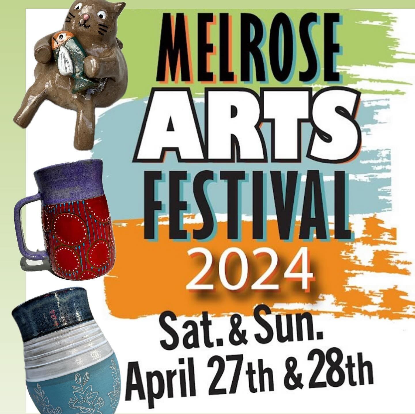 See you THIS WEEKEND at Memorial Hall in Melrose, MA! Sat 11-5 and Sun 11-4. My booth is all set up and oh so colorful!! Find me at booth 13 on the first floor! 

@melroseartsma #melrose #bostonartist #artist #potter #artfestival #localart #shopsmall