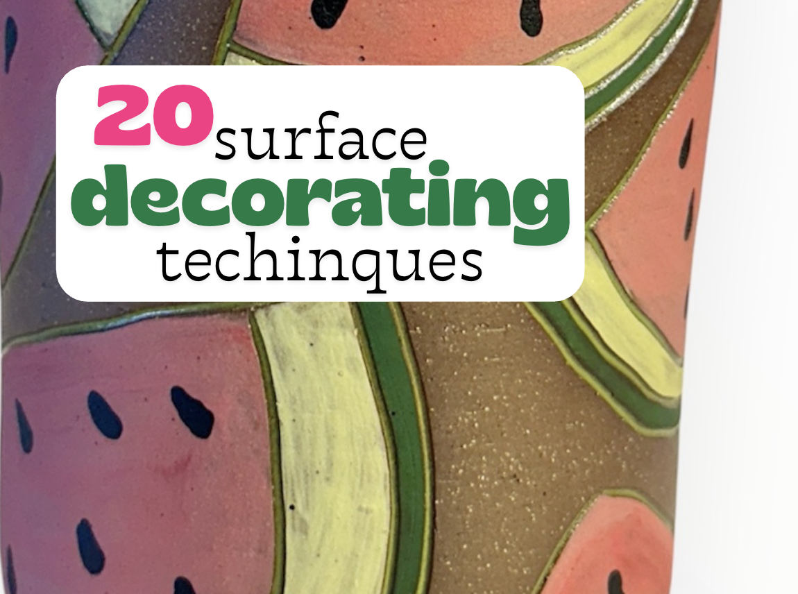 20 Must-Try Surface Design Ideas for Pottery