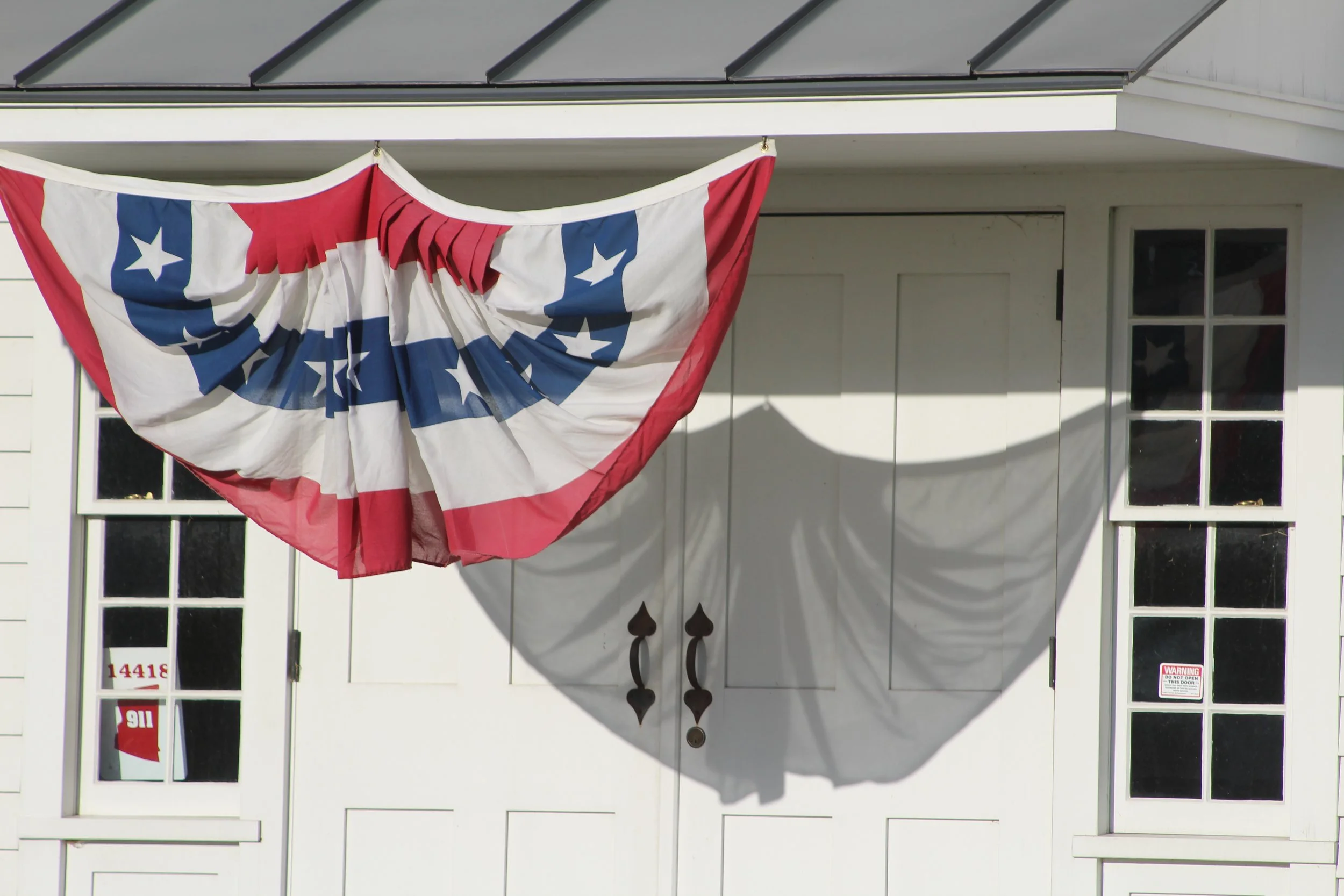 Ghost Flag Rt 22 New Lebanon, New York