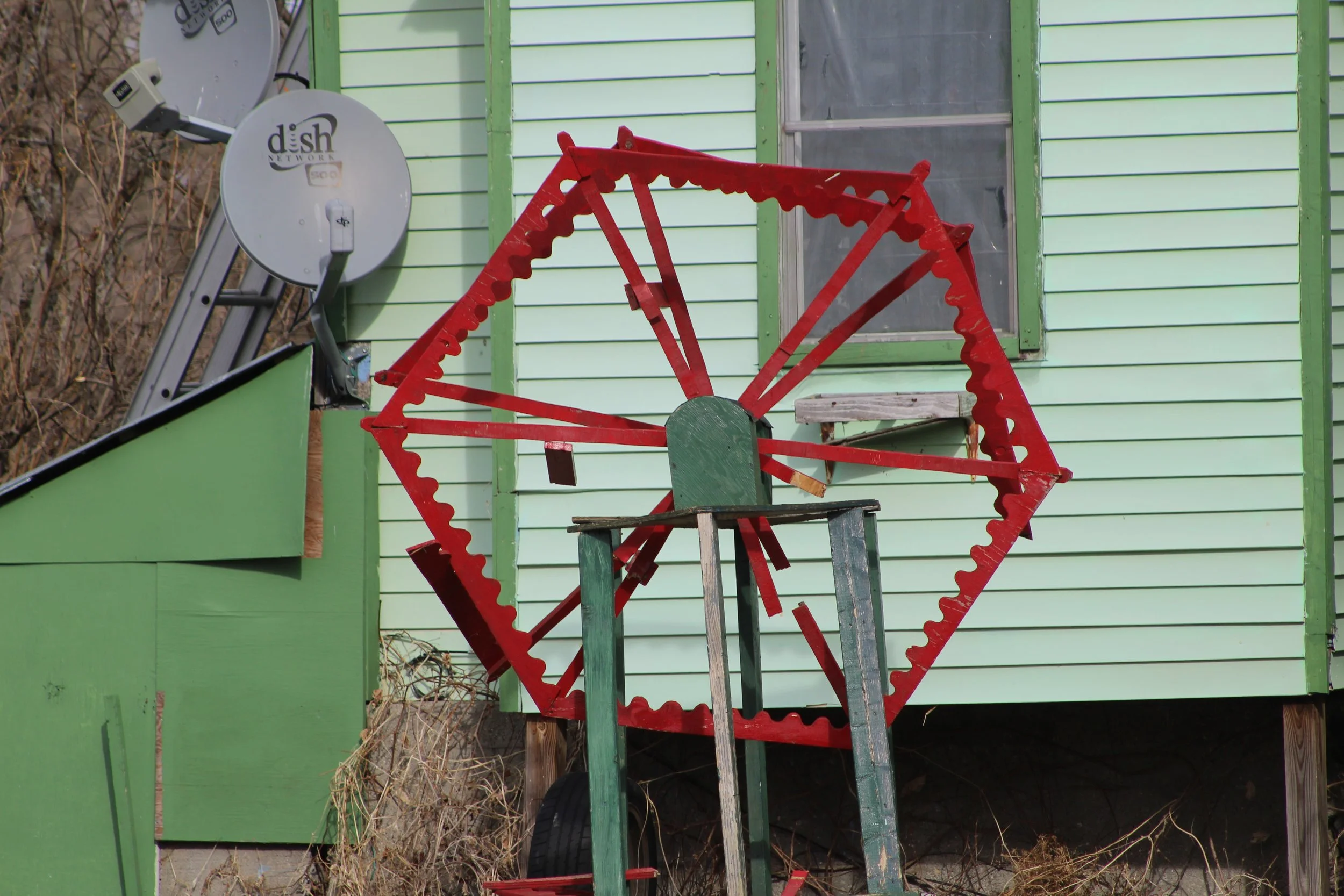 Green and Red      Danby, Vermont