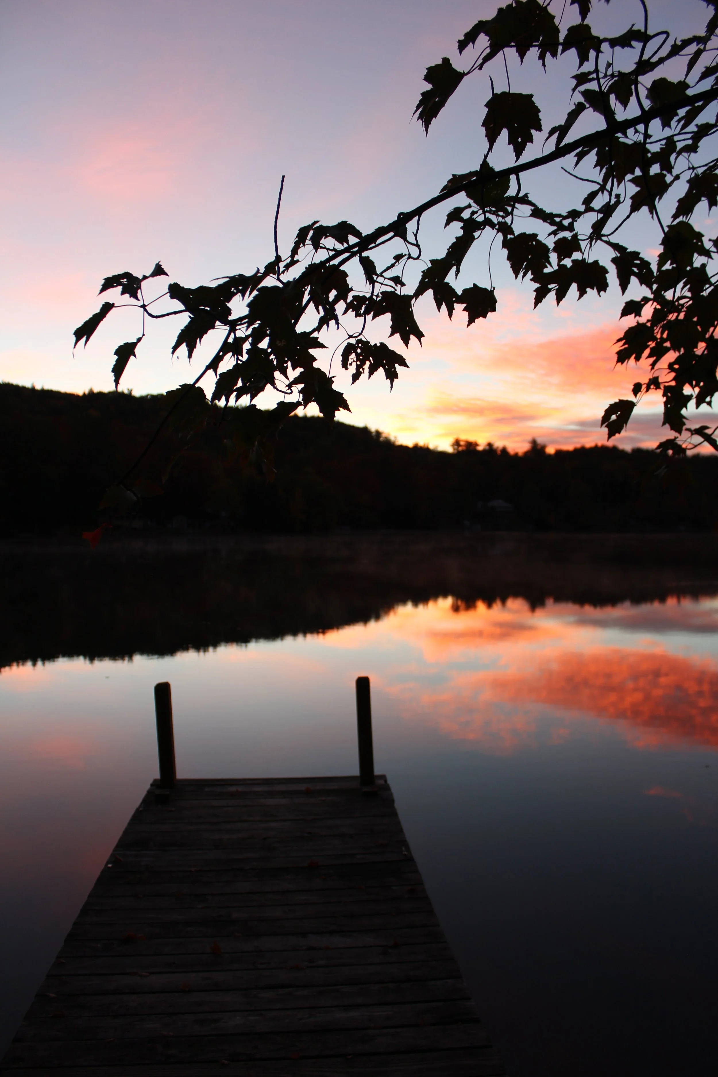 The Dock That PD Built    Tinmouth Pond Vt