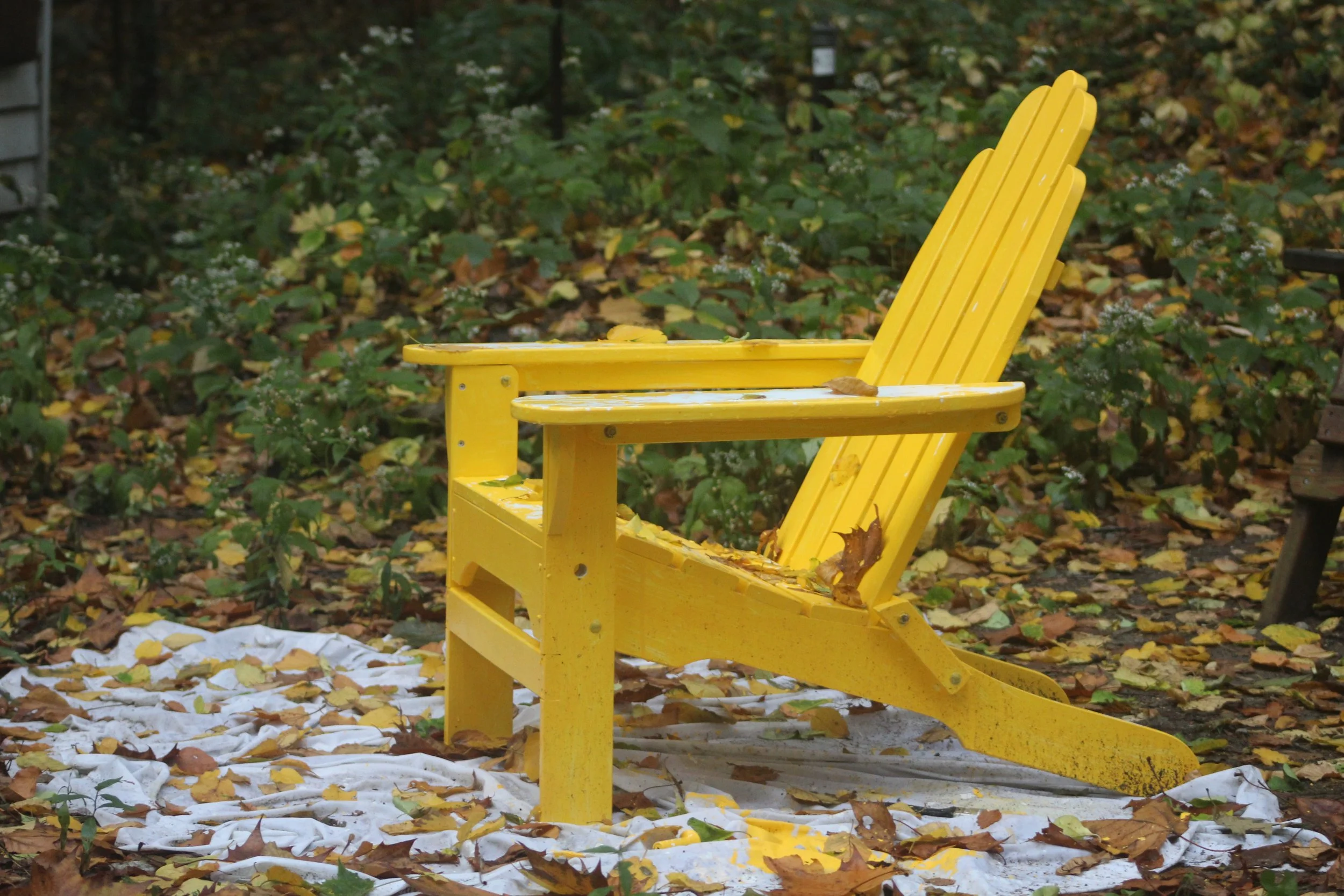 The Yellow Chair    Wilton, Connecticut