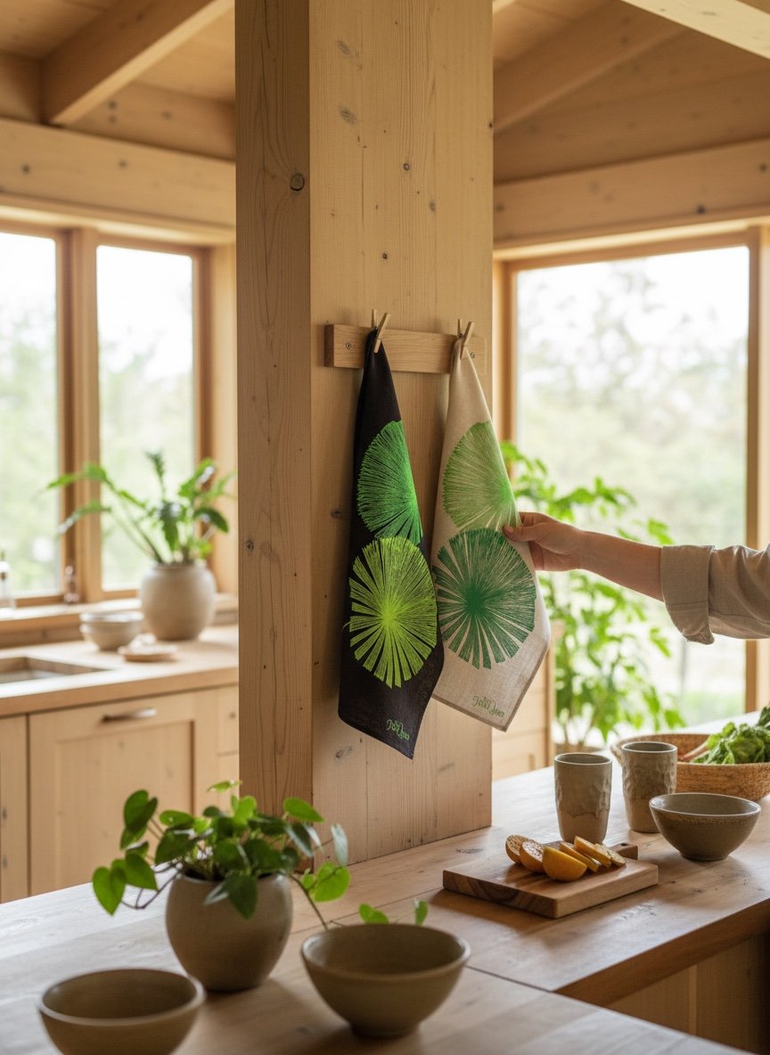 Daintree Rainforest Linen Tea Towel