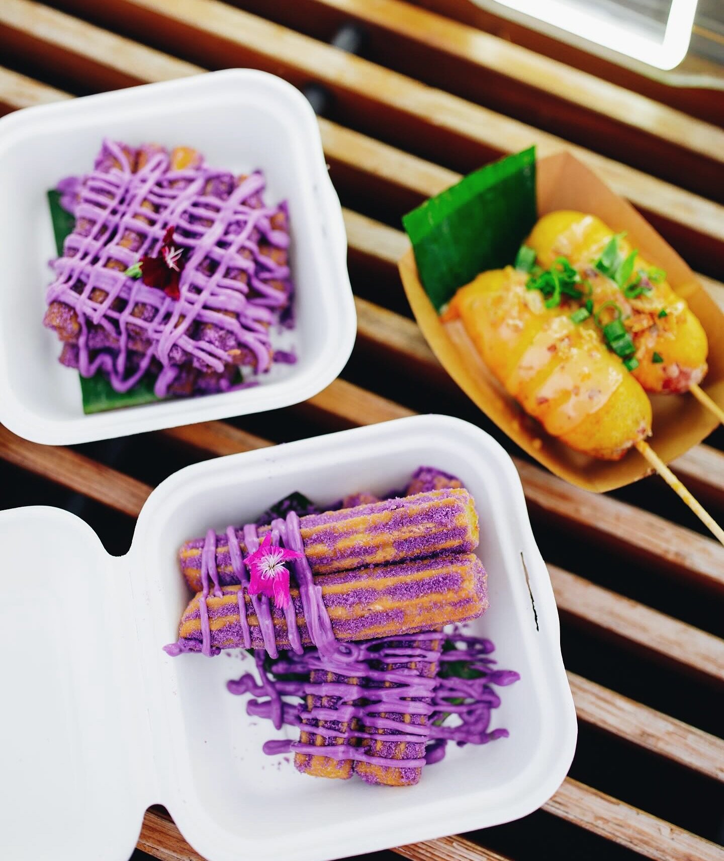 &ldquo;🌟✨ Celebrate Good Friday with a feast of Minasa flavors at our place! 🇵🇭✨ Enjoy Ube churros, Longonisa corn dogs, Ube funnel fries, and our new Calamansi spicy wings this weekend! We&rsquo;re open today and tomorrow from 12pm to 4pm - call 