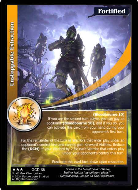 Unstoppable Extraction (Rare) GCD-68