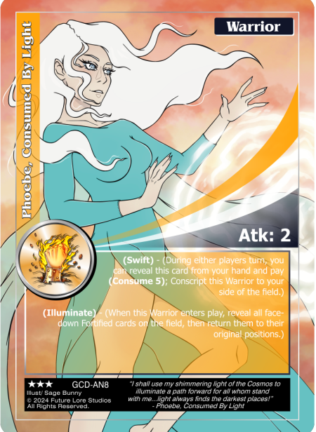 Phoebe, Consumed By Light (Rare) GCD-AN8