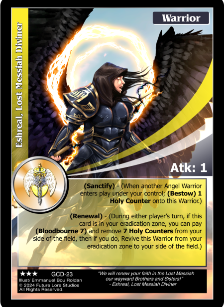 Ethreal, Lost Messiah Diviner (Rare) GCD-23