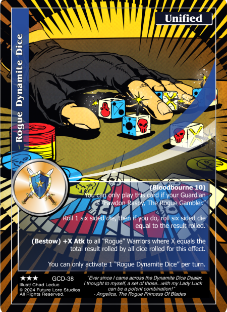 Rogue Dynamite Dice (Rare) GCD-38