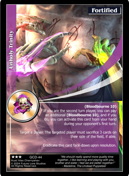 Unholy Trinity (Rare) GCD-44