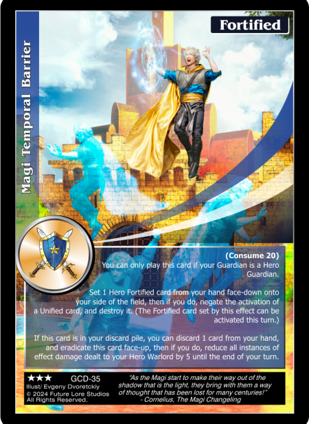 Magi Temporal Barrier (Rare) GCD -35