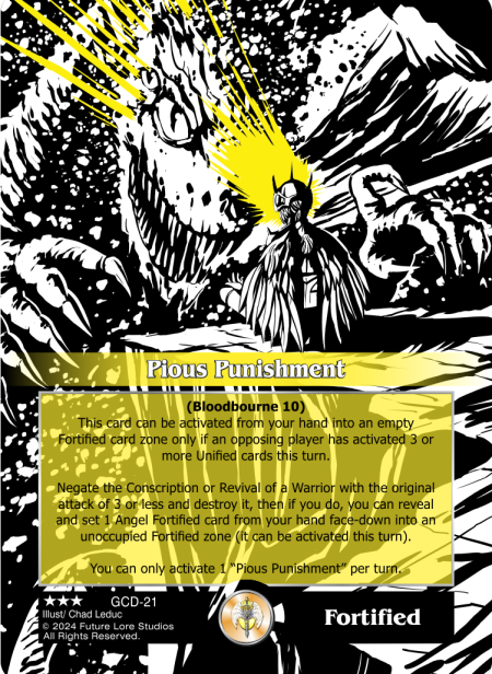 Pious Punishment (Rare) GCD-21