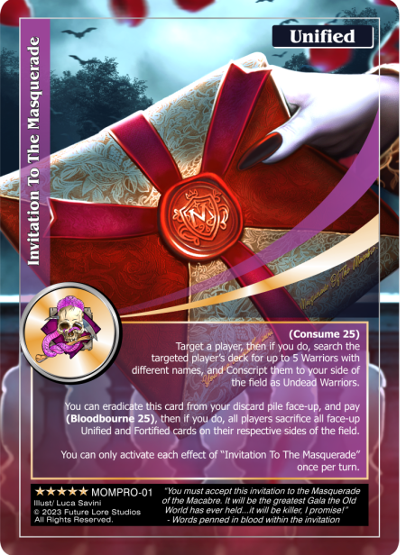 Invitation to the Masquerade (Exalted) MOMPRO-01