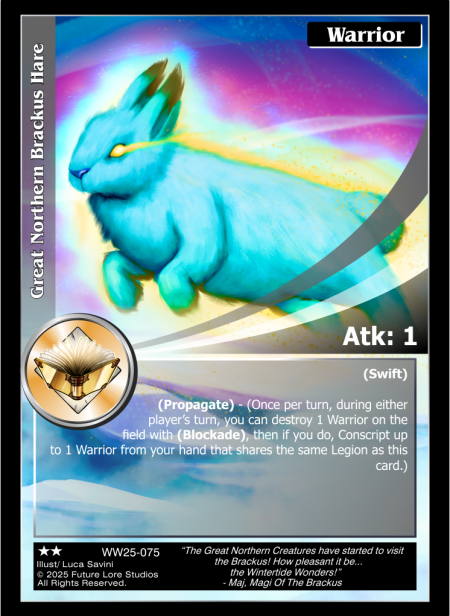 Great Northern Bracus Hare (Uncommon) WW25-075