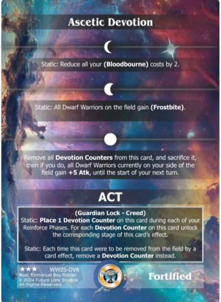 Ascetic Devotion  (Rare) WW25-DV6