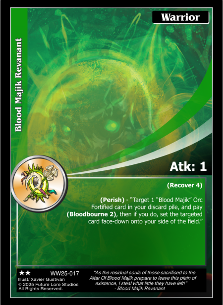 Blood Majik Revanant (Common) WW25-016