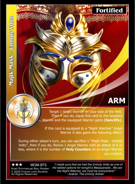 Majik Mask – Unstoppable Innocence (Rare) MOM-BT4