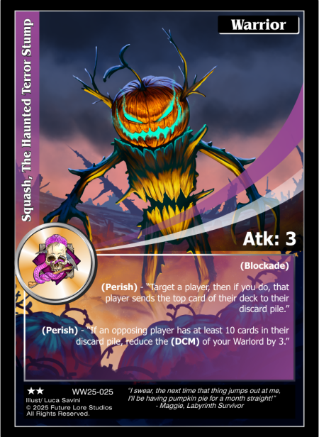 Squash, The Haunted Terror Stump (Uncommon) WW25-025