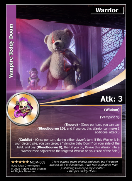 Vampire Teddy Doom (Exalted)  MOM-003