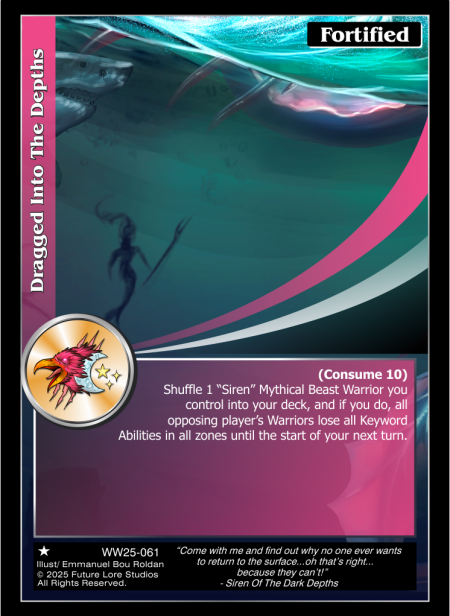 Dragged into the Depths (Common) WW25-061