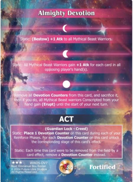 Almighty Devotion (Rare) WW25-DV7