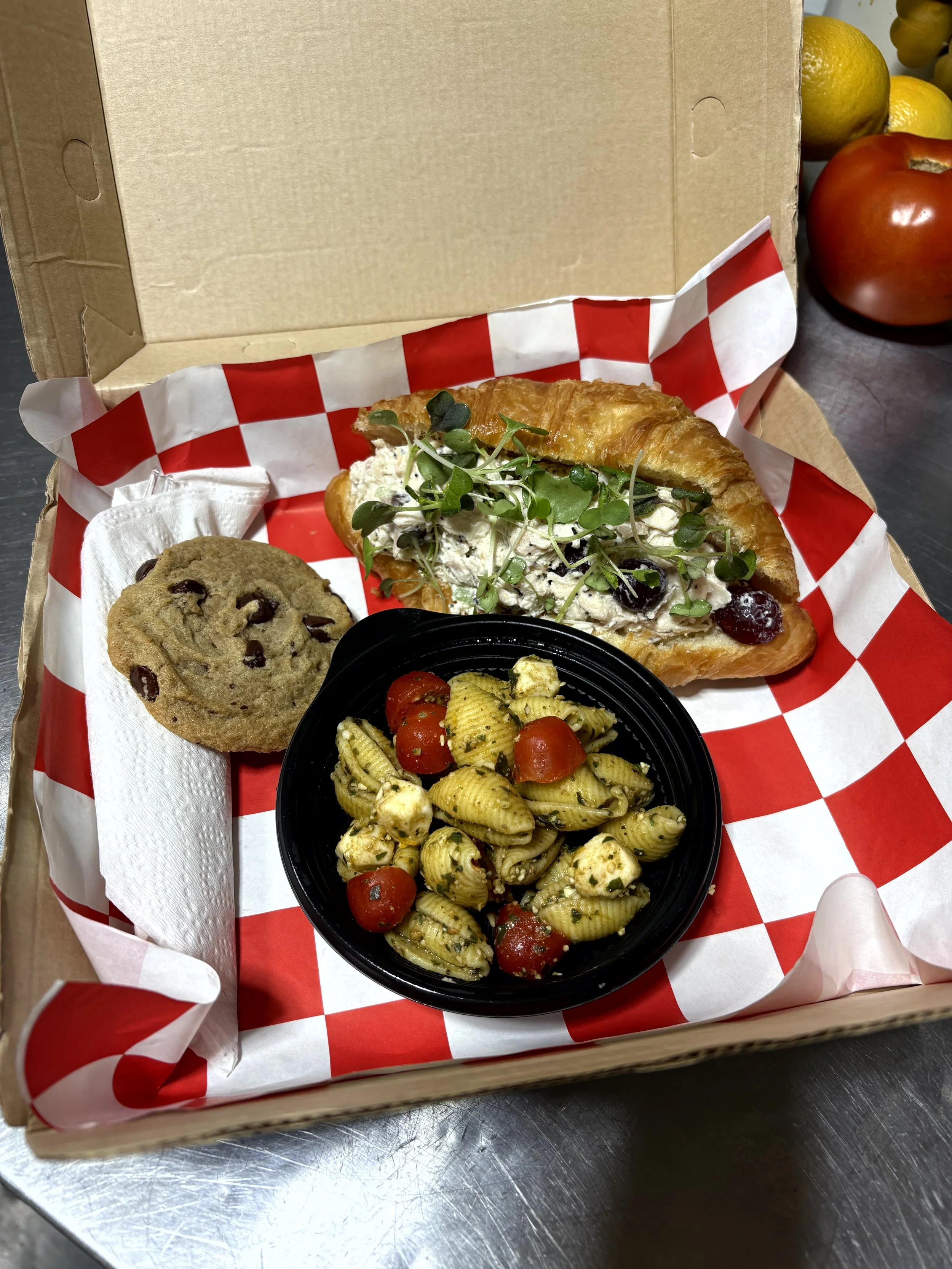 Boxed lunch catering for office meeting Kansas City