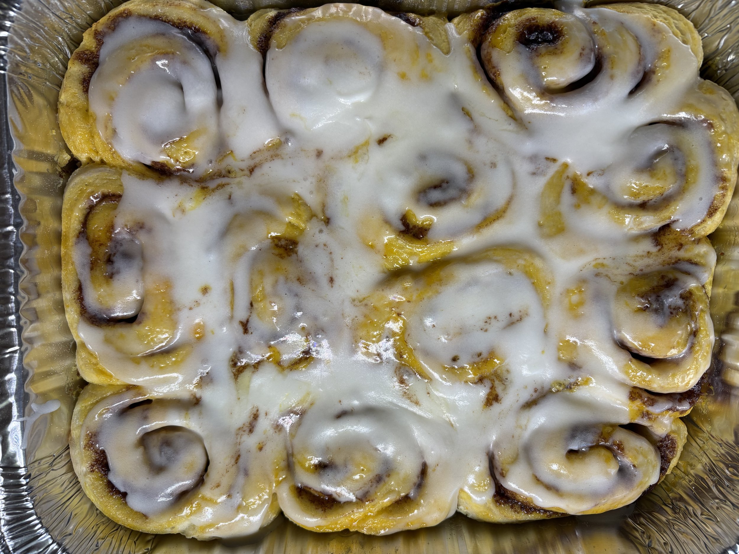 Cinnamon Rolls Breakfast catering for corporate meeting Kansas City