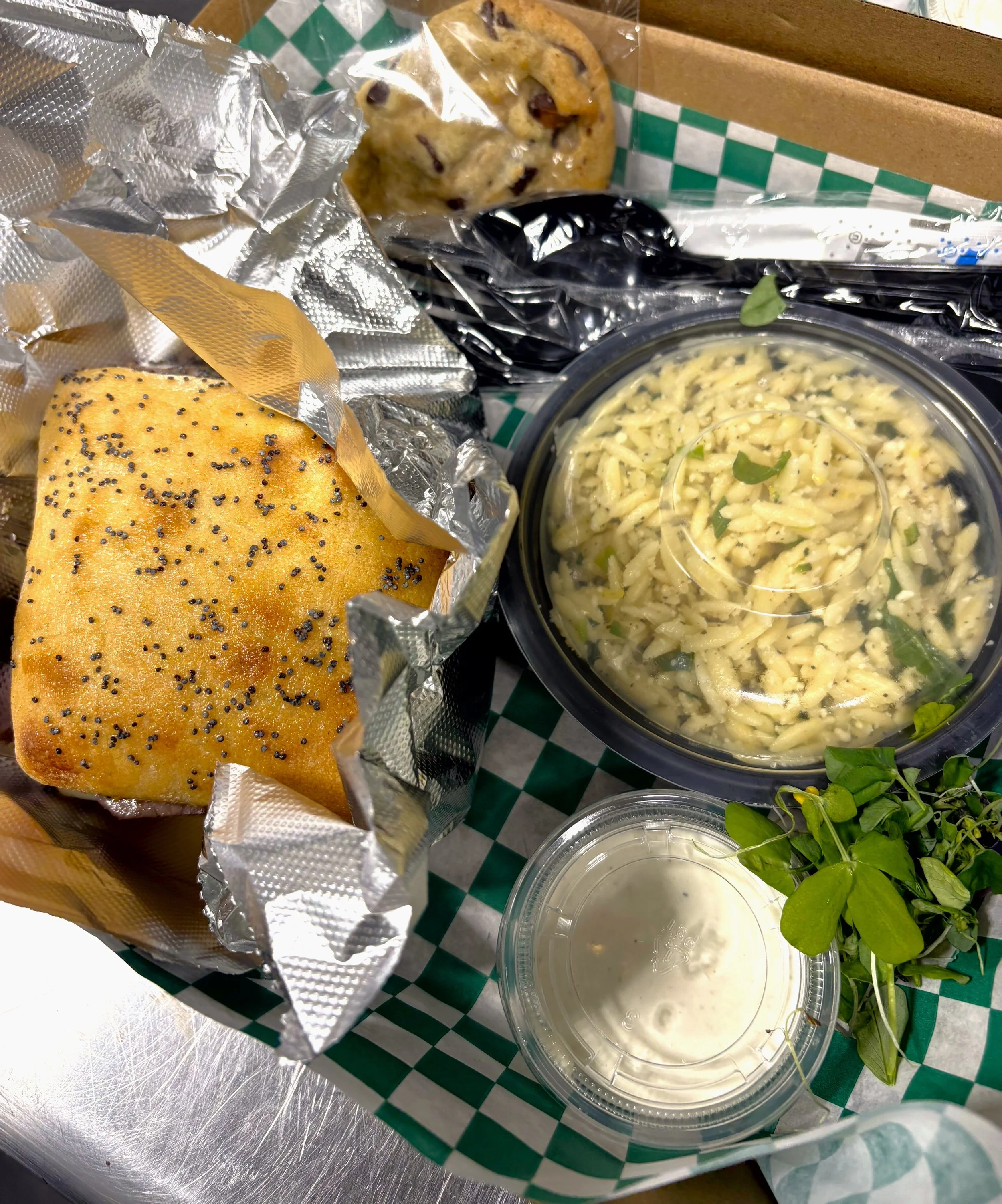 Individually packaged boxed lunch catering Kansas City