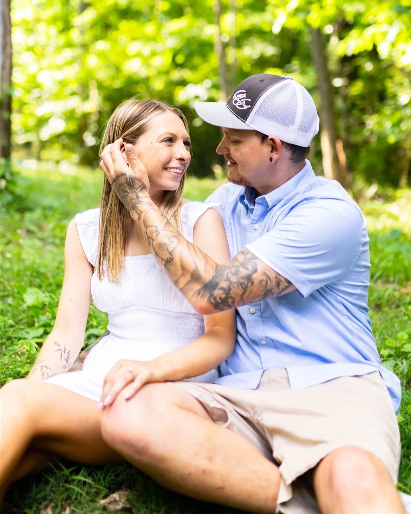 One of my favorite things about this job is being able to celebrate alongside my clients. That being said, MMP tribe please celebrate with me and wish @haley_lipps &amp; @tylerlabaume a huggeee congratulations on their recent engagement 🥹🤍! So happ