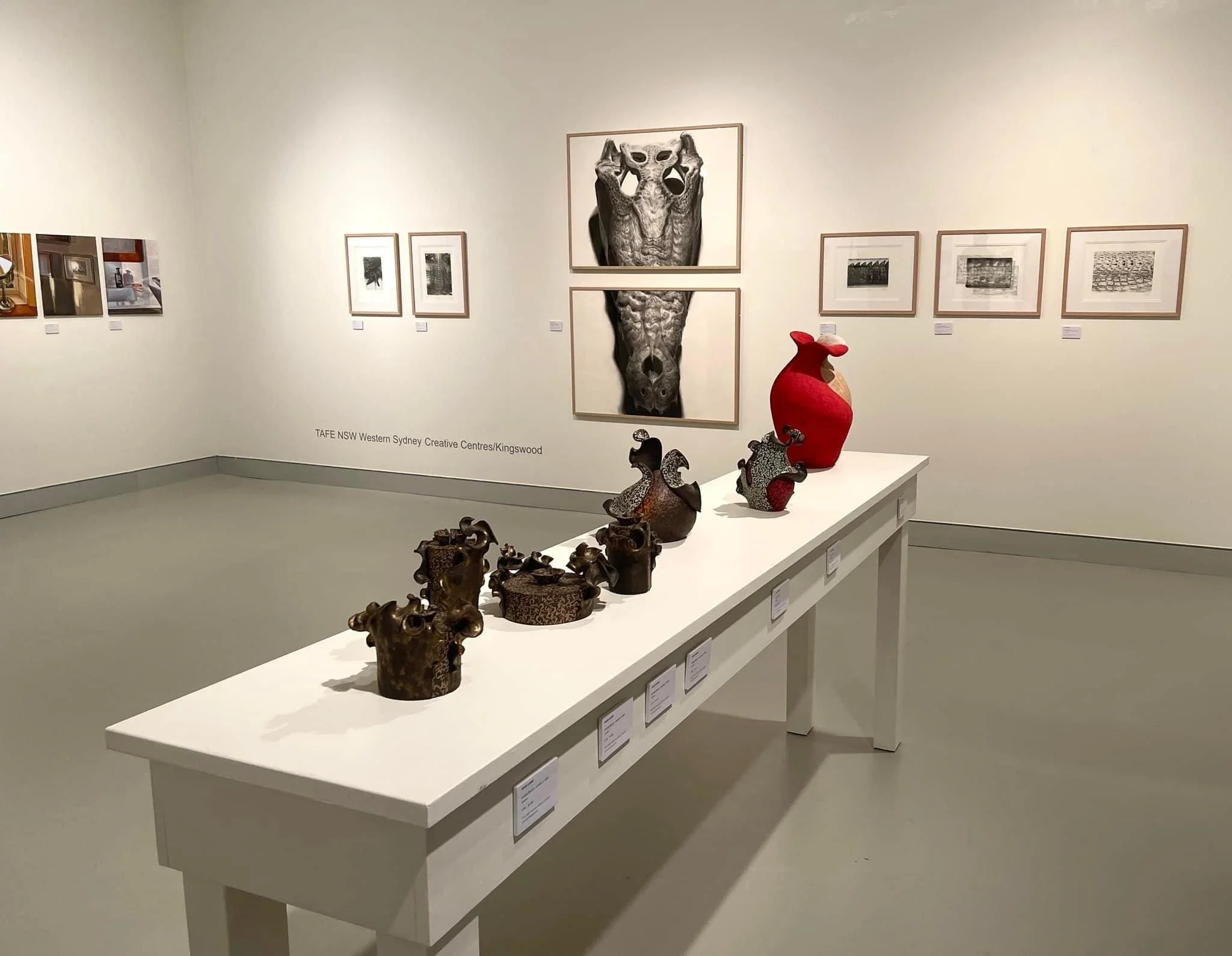 Crocodile works on paper (Hawkesbury Now 2024 - SELECTED EXHIBITOR)