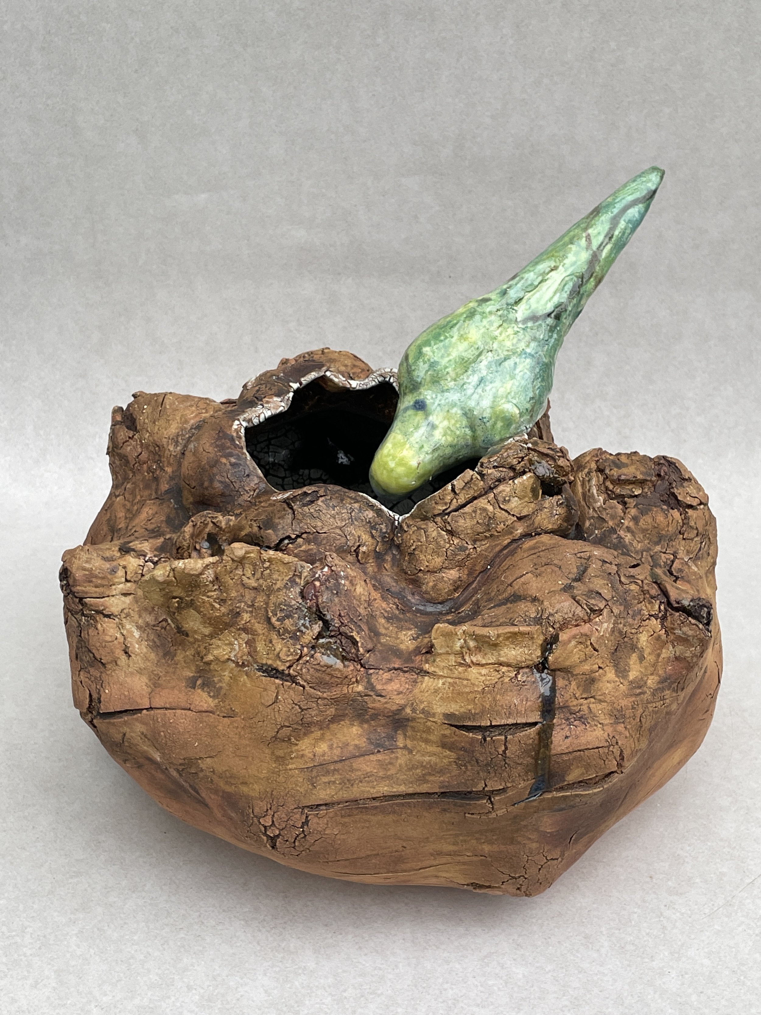 A place called home (lll) - earthenware clay, oxides and glaze