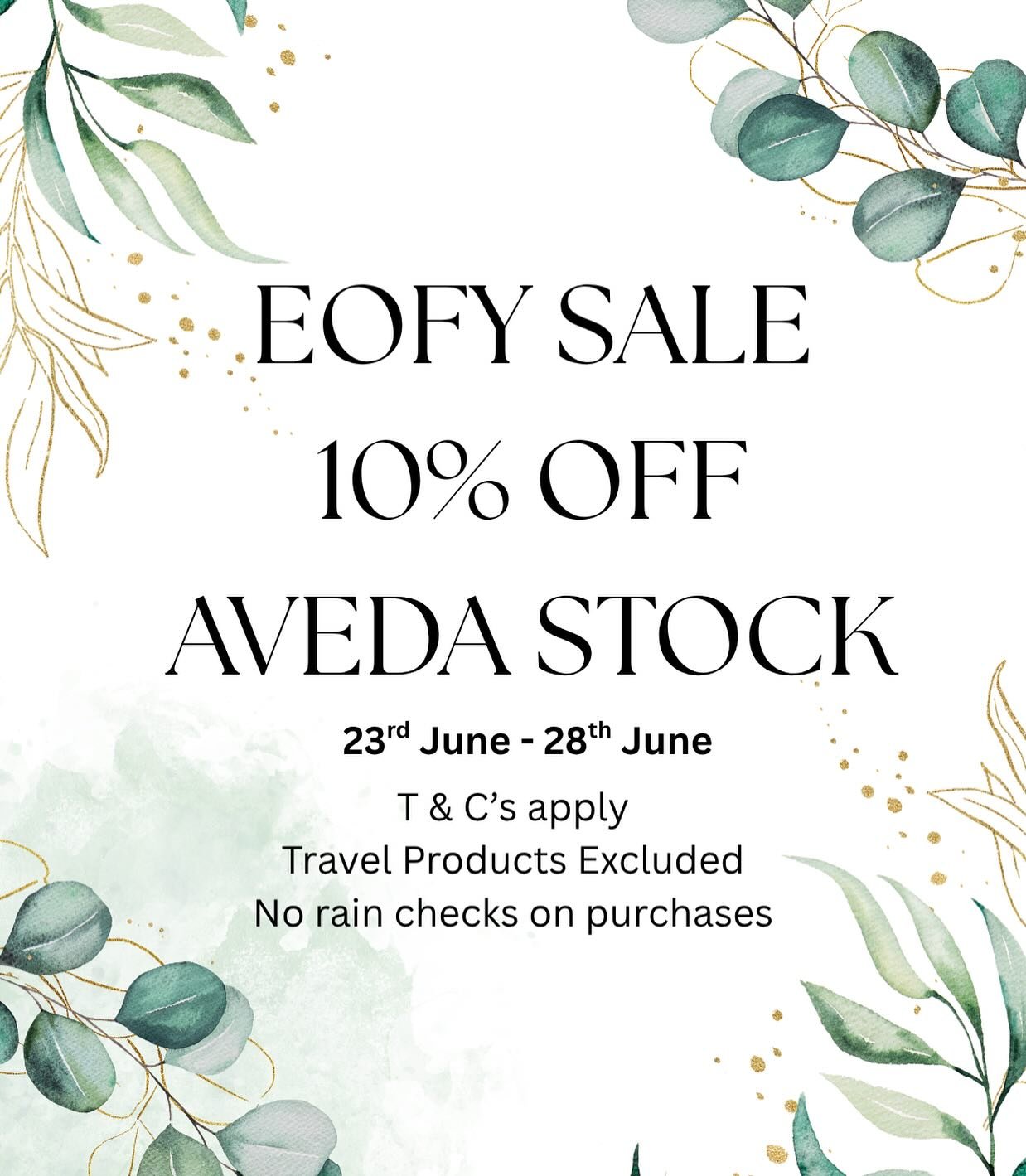 End of Financial Year Sale!! Come and grab some products while stocks last 🛍️ ⁠#AvedaHair #AvedaSalon #VeganHair #VeganHairProducts #VeganHairCare #VeganHairProducts #SiliconeFree #VeganBeauty #SmoothInfusion #SmoothHair #GlassHair #AntiFrizz #HairP