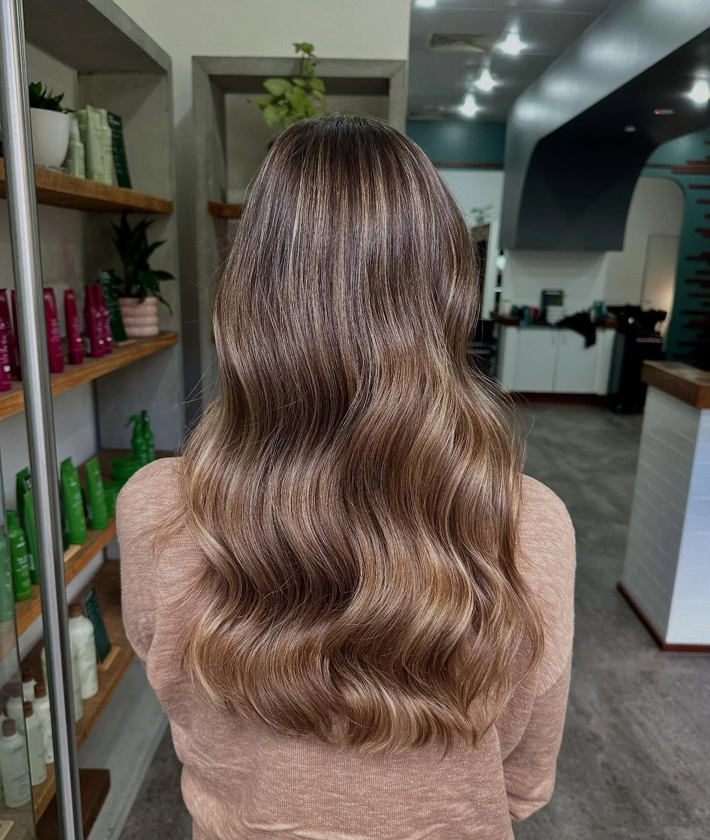 Dreamy Balayage ✨🪽 Colour by Chaellyce our Senior Stylist &amp; Style by Chante our Emerging Stylist ✂️ #VeganHair #VeganHairProducts #VeganHairCare #VeganHairProducts #SiliconeFree #VeganBeauty #SmoothInfusion #SmoothHair #GlassHair #AntiFrizz #Hai