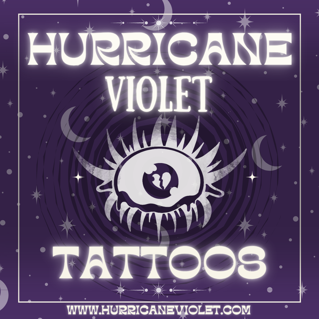 Hurricane Violet Tattoos