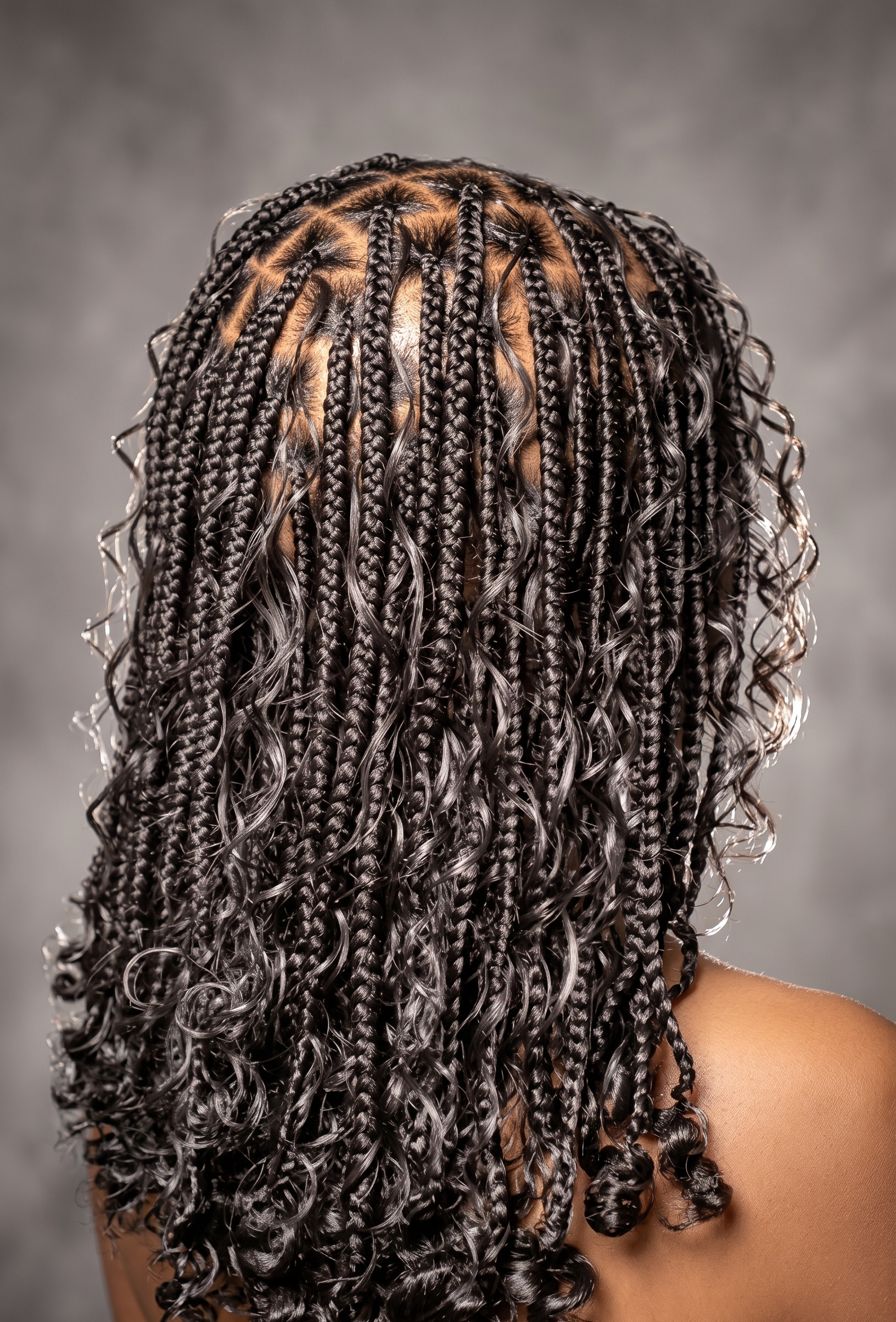Boho Knotless Braids