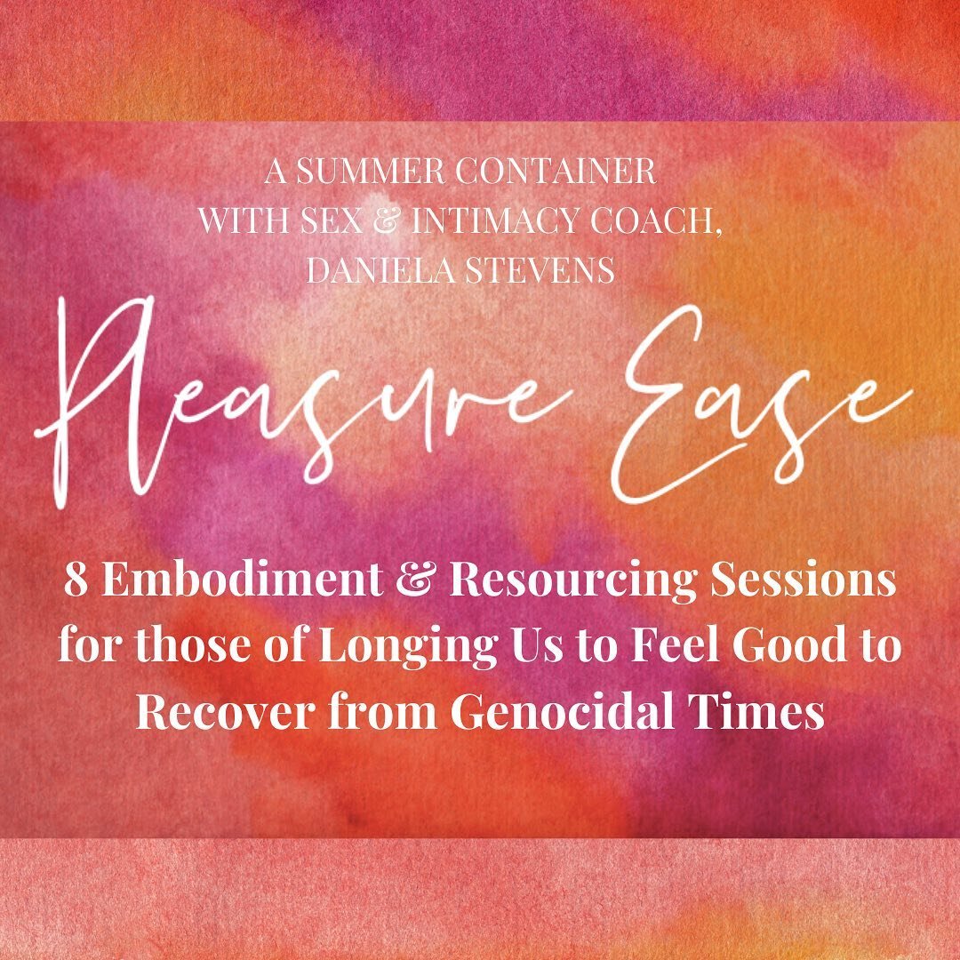 You know how you want to feel good with ease&hellip;

But it feels like streaming or scrolling on the couch is the easiest?

You know how you want connection and pleasure to be a part of your life&hellip;

But work and kids keep taking all your energ
