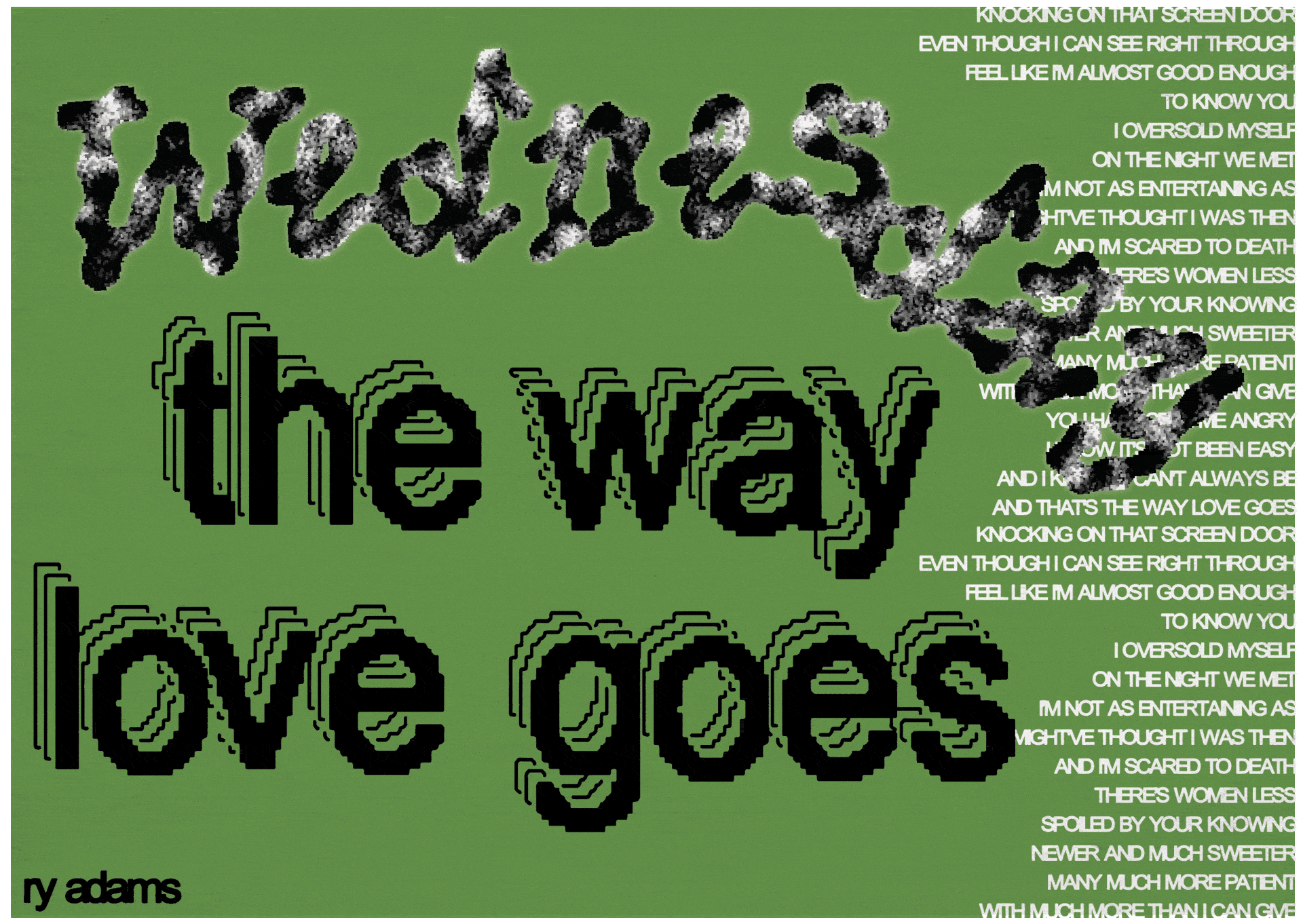 THE WAY LOVE GOES