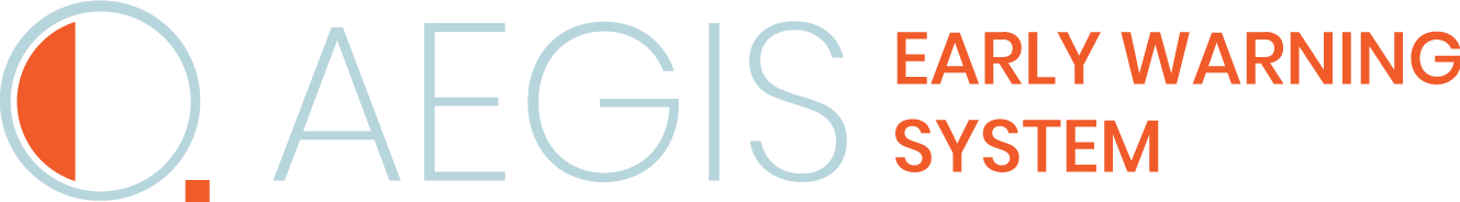 Logotipo AEGIS Early Warning System