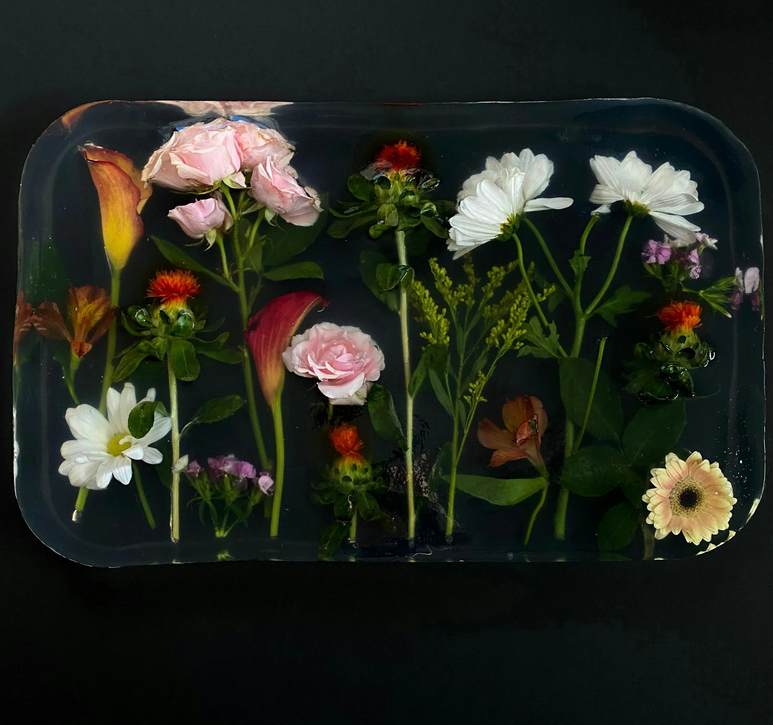 flowers in resin - a history of wedding flower preservation