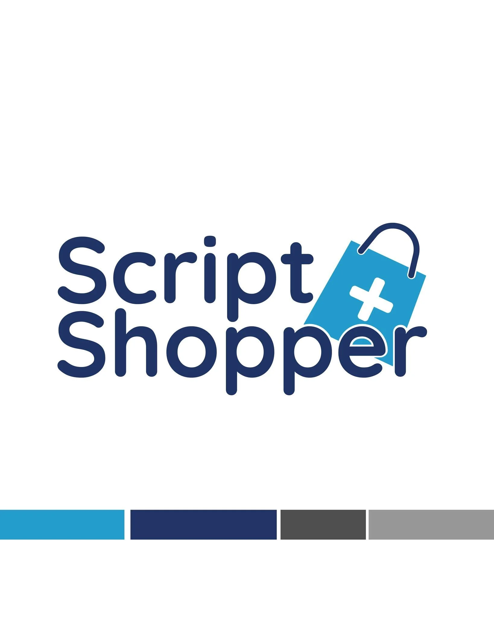 Many companies have sub-brands -  ScriptShopper is a secondary brand that needed a logo that aligned with the clients updated  main brand identity. Once the core brand shifted, it was important that every extension aligned &mdash; visually, strategic