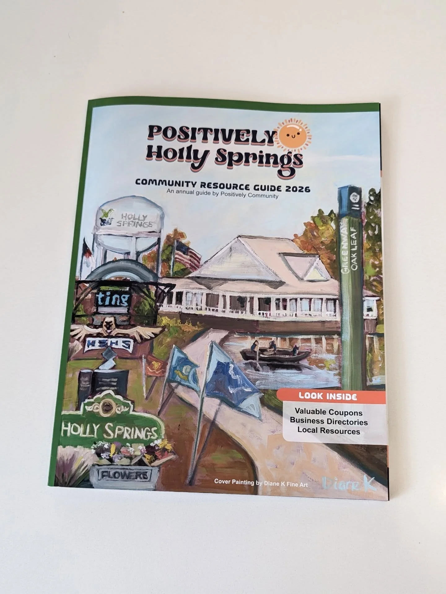 I recently got the pleasure of designing the annual Holly Springs resource guide created by @positivelyapex / Positively Community. I may be biased but it looks amazing! 😆

We are currently working on the Apex location guide now! 
If you know of any